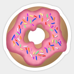 Pink Donut! Sticker